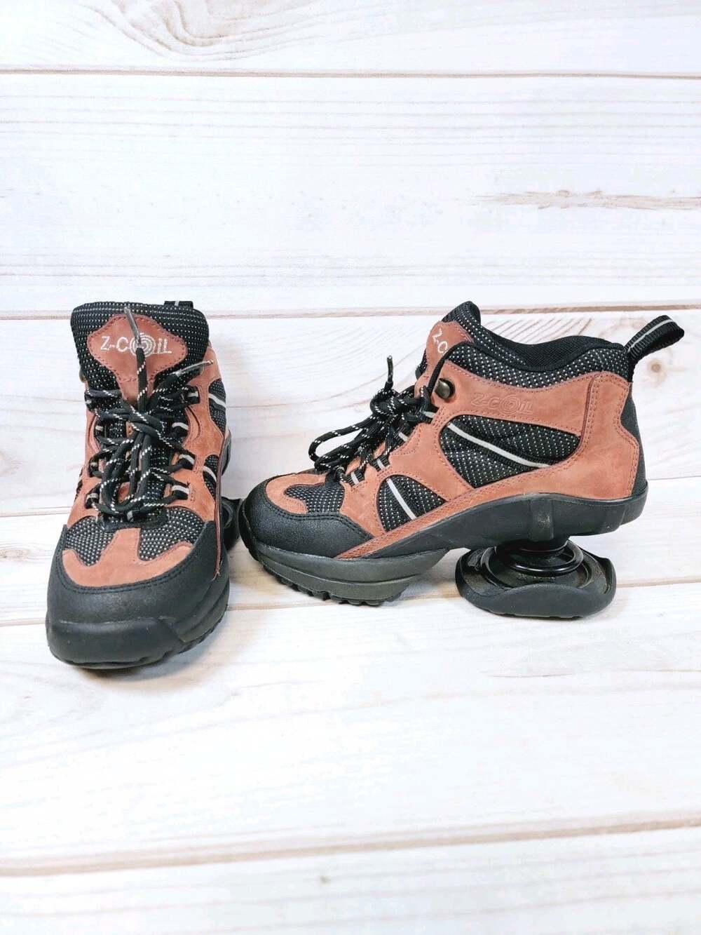 Z-CoiL High Desert Hiker Red Orthopedic Comfort Spring Boots Womens Size 6